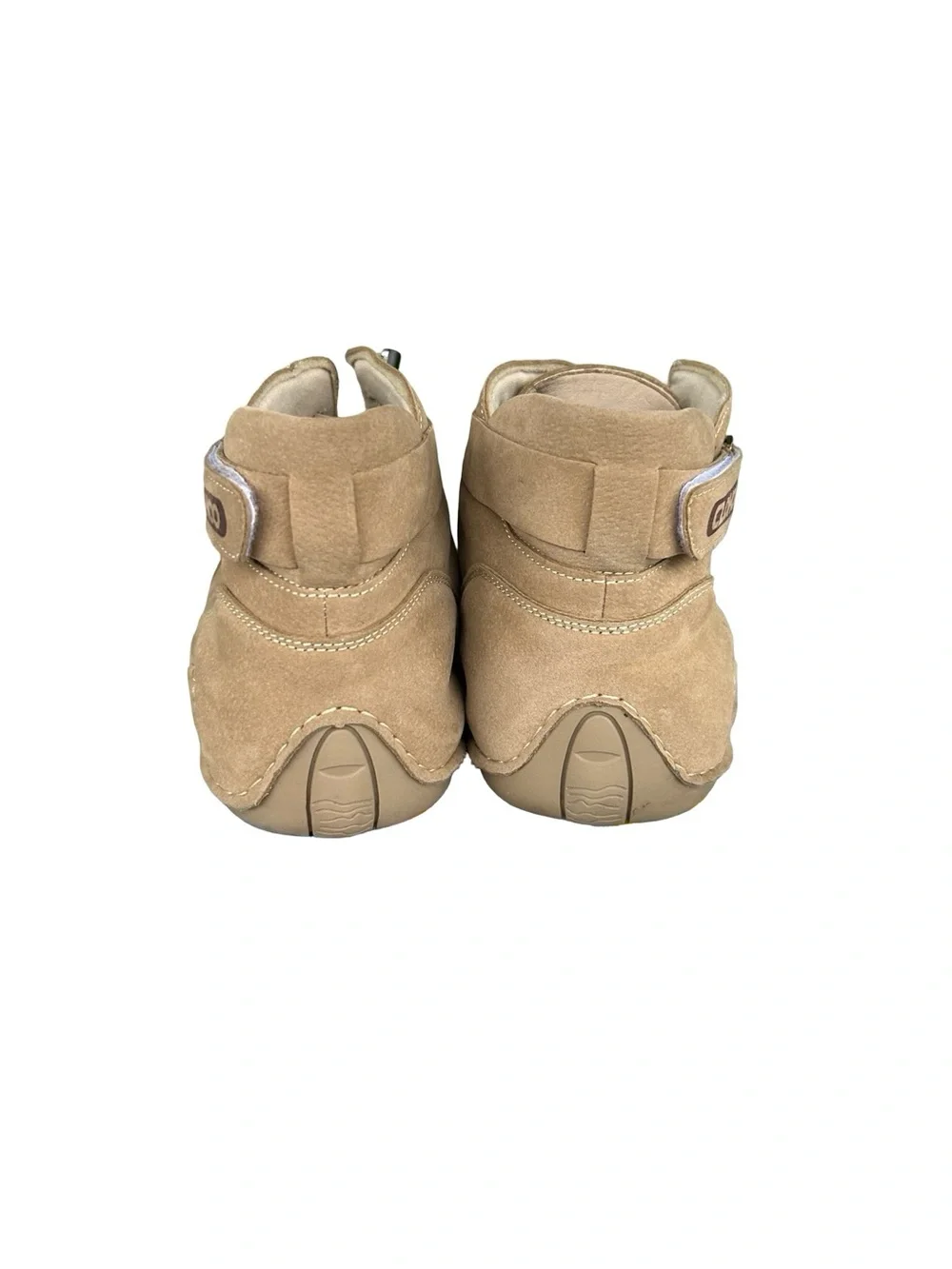 Clohoo Men's Tan High-Top Sneakers